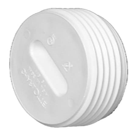 Charlotte Pipe And Foundry 3 Toe Saver FLR Plug PVC 00110 0800HA